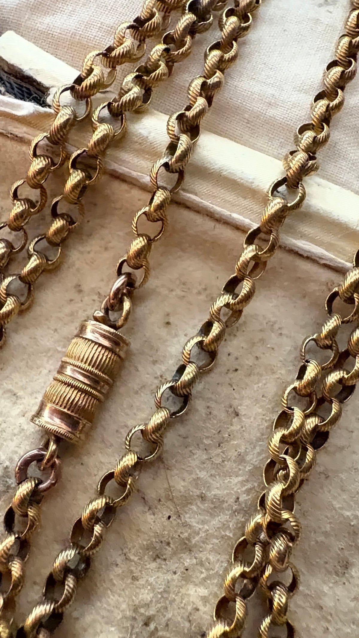 18ct Georgian chain