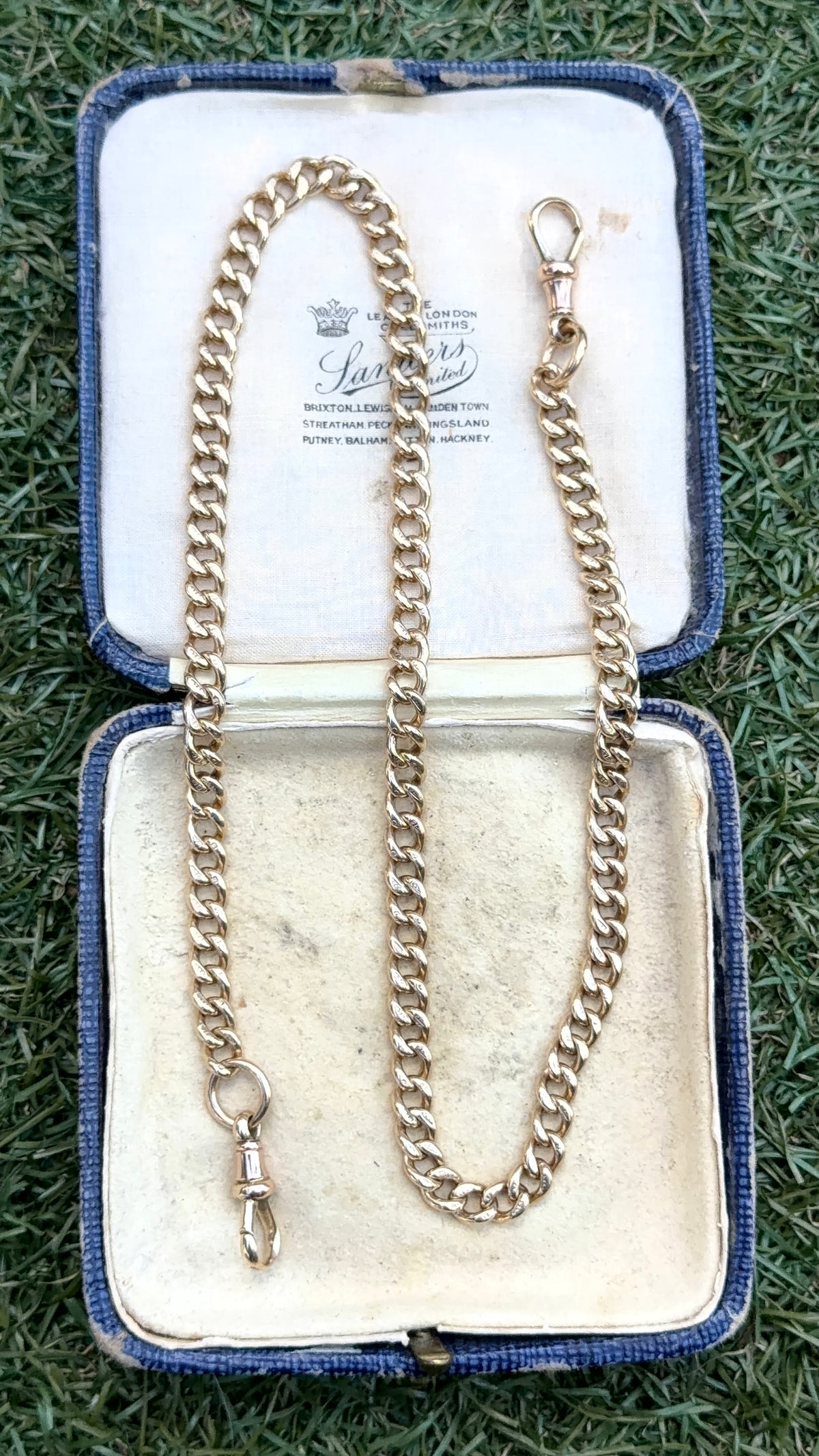 9ct yellow Albert chain