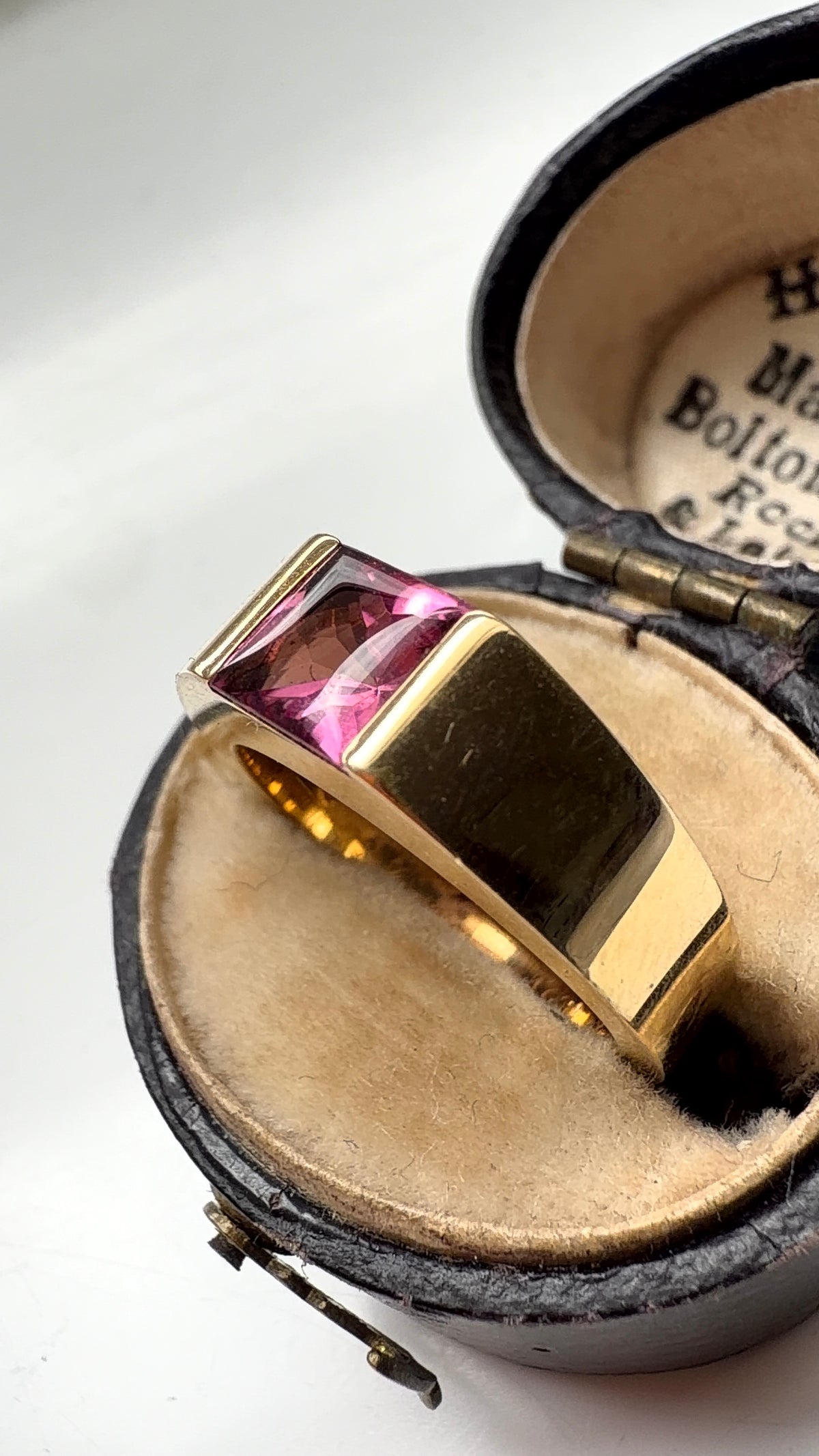 Cartier tank ring