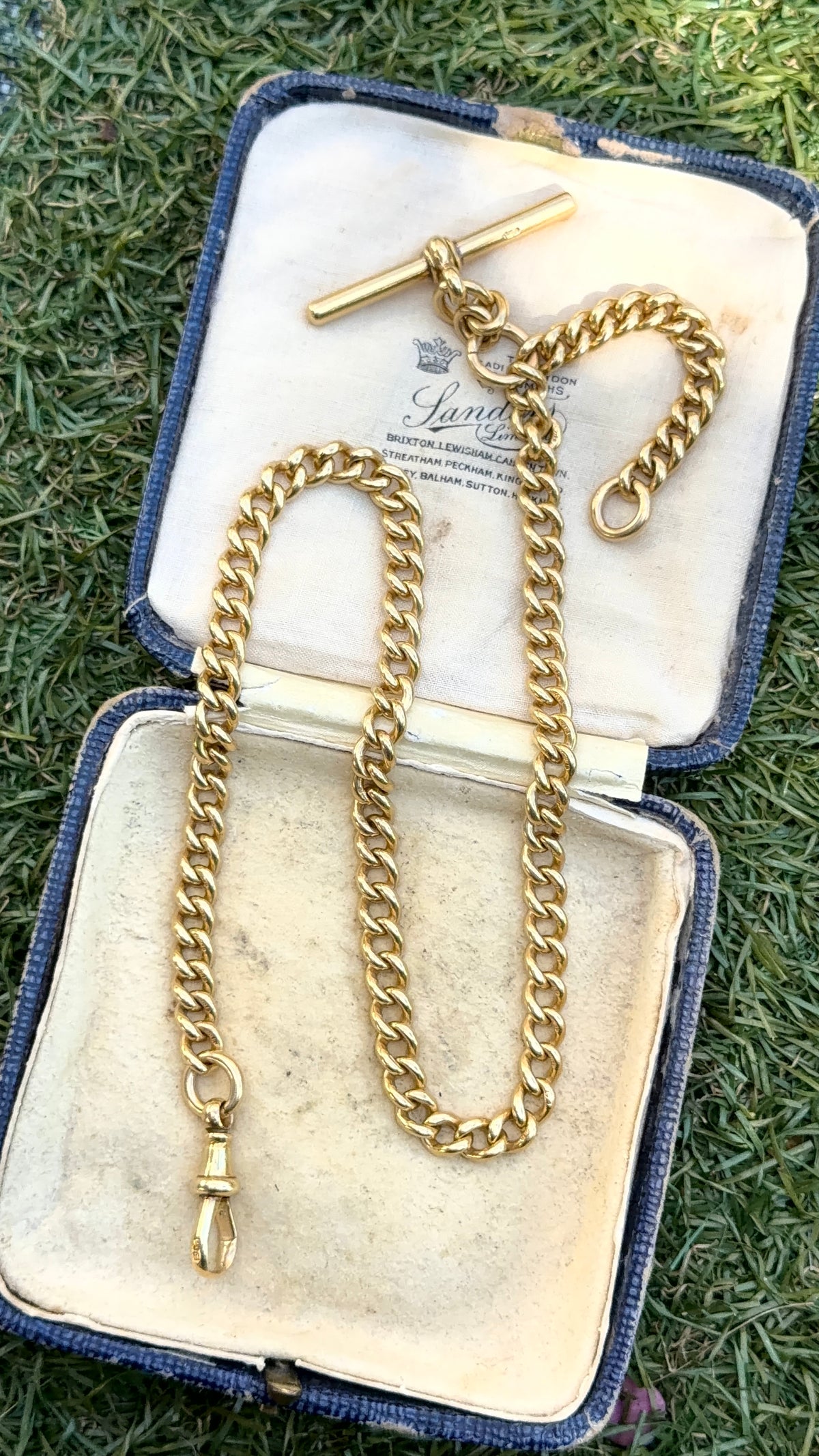18ct Albert chain