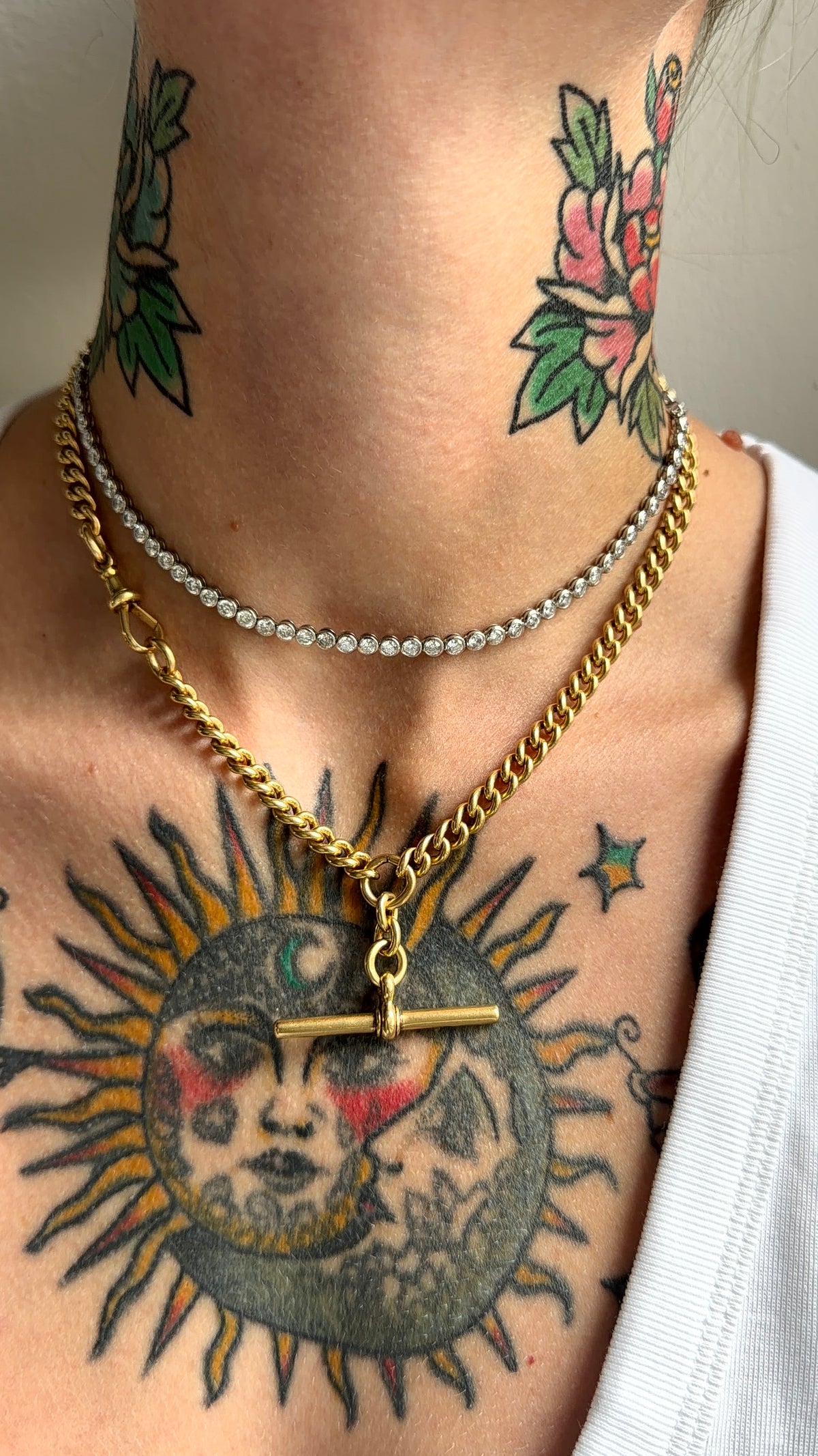 18ct Albert chain