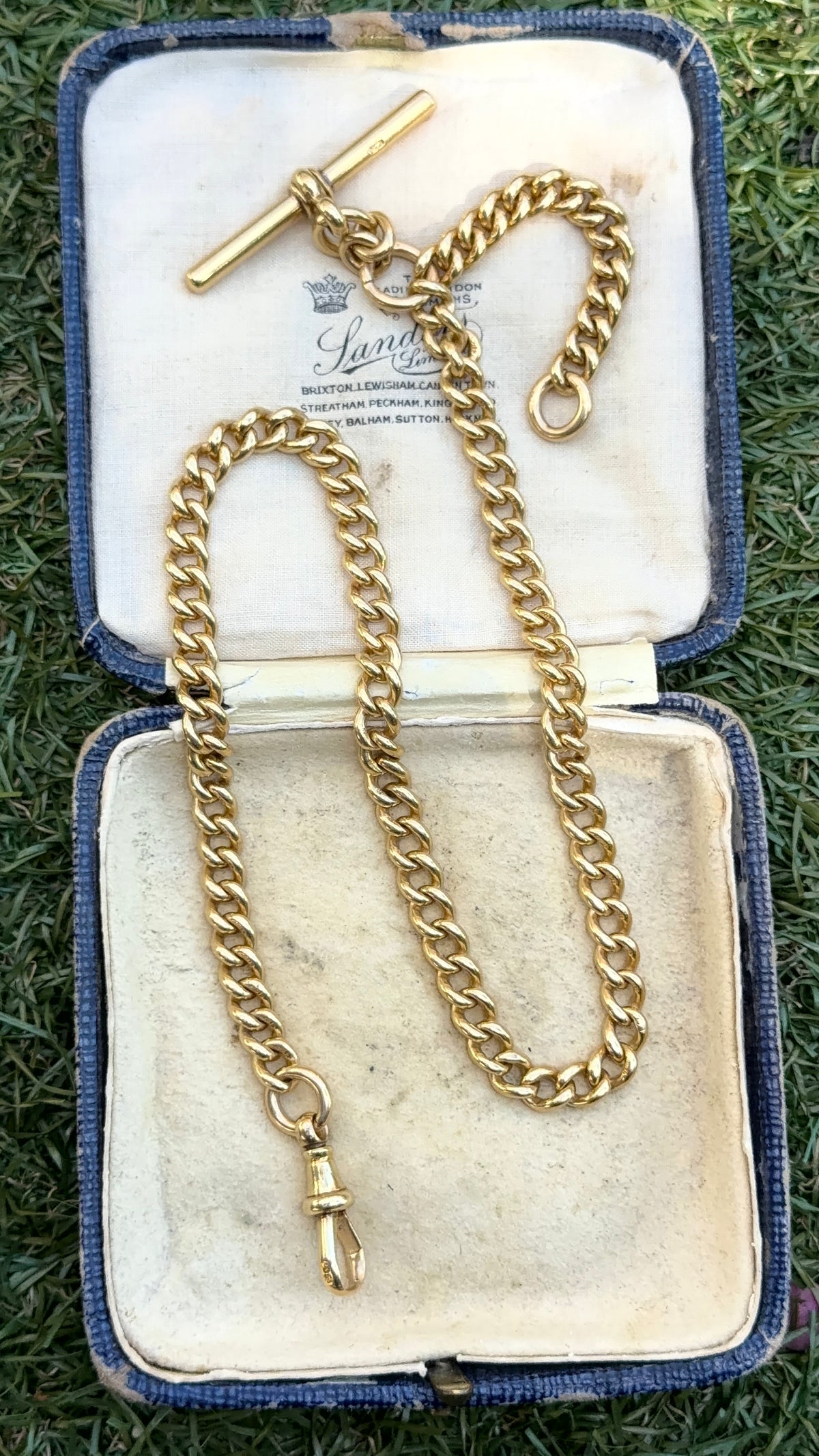 18ct Albert chain