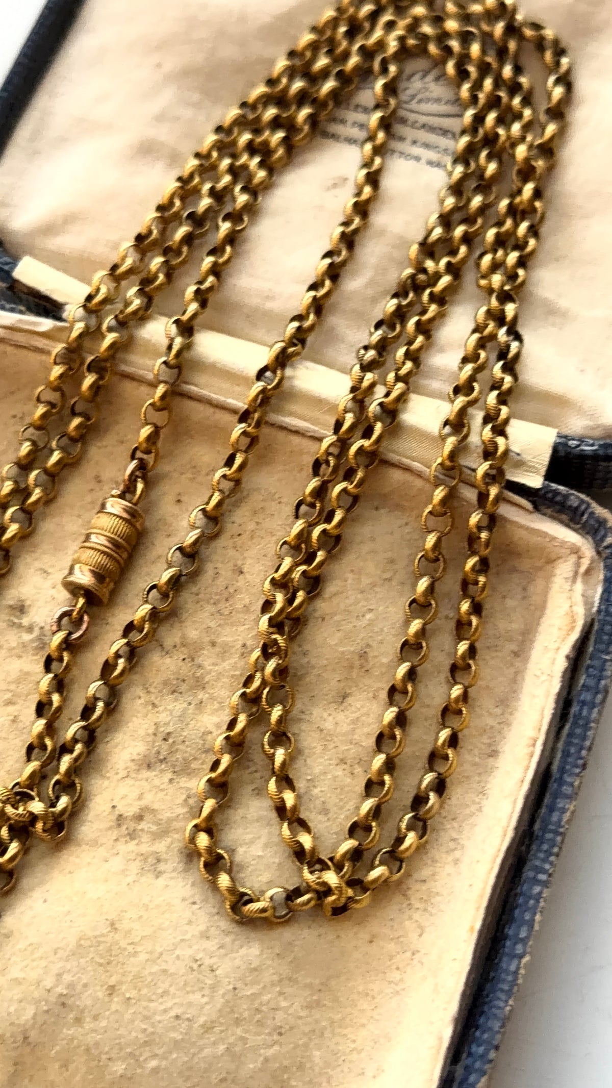 18ct Georgian chain