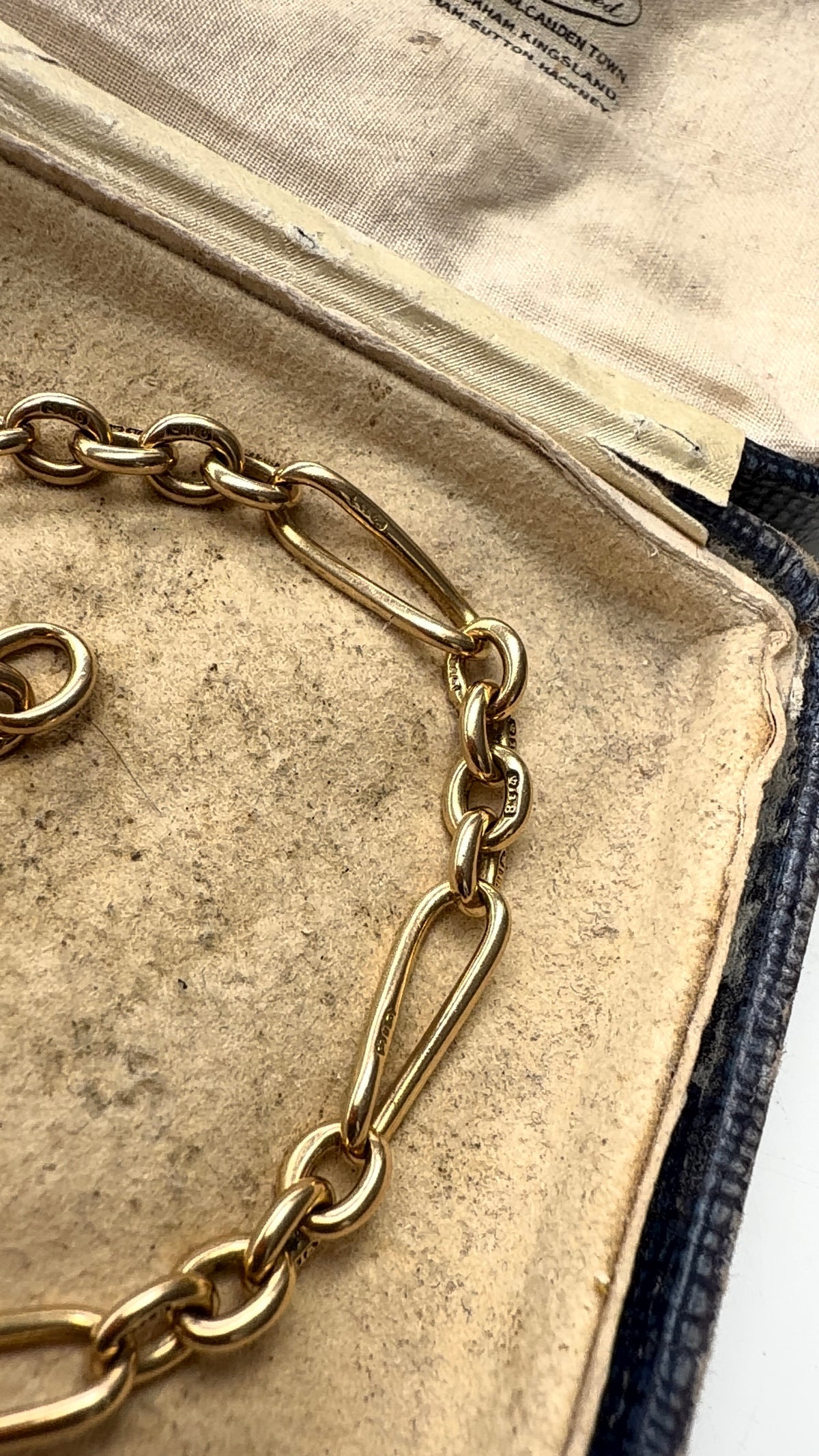 Antique 18ct bracelet