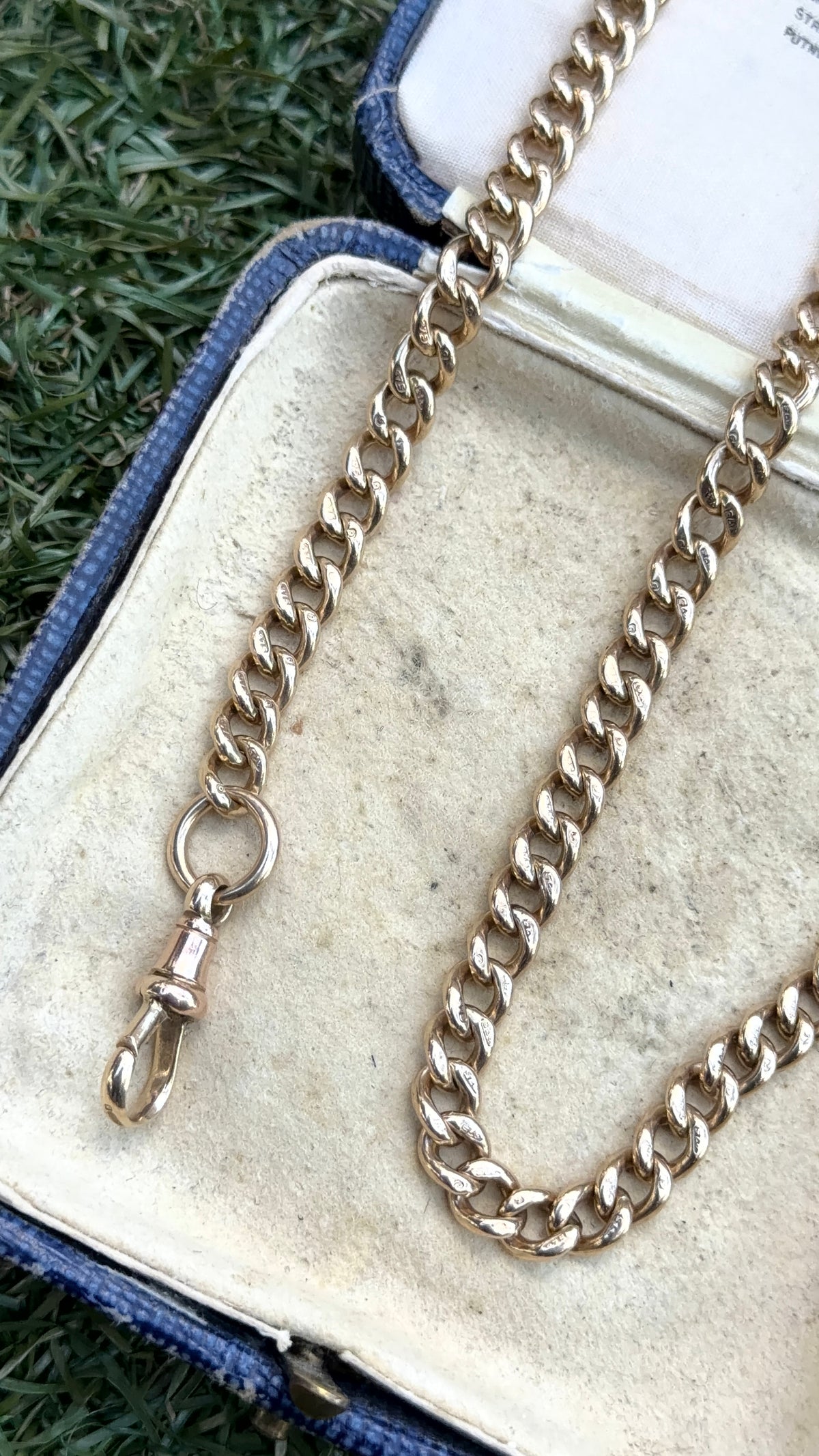 9ct yellow Albert chain
