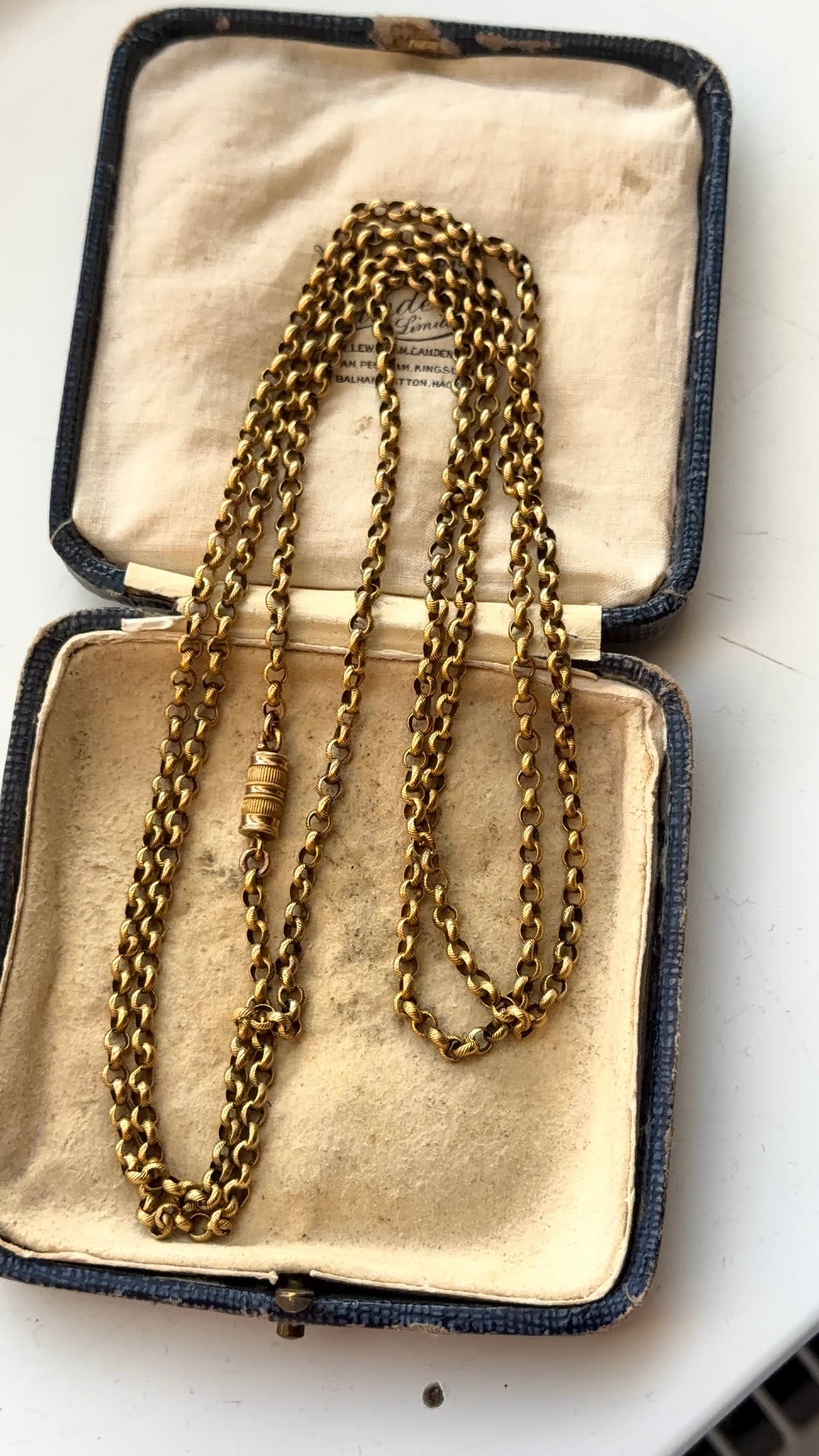 18ct Georgian chain