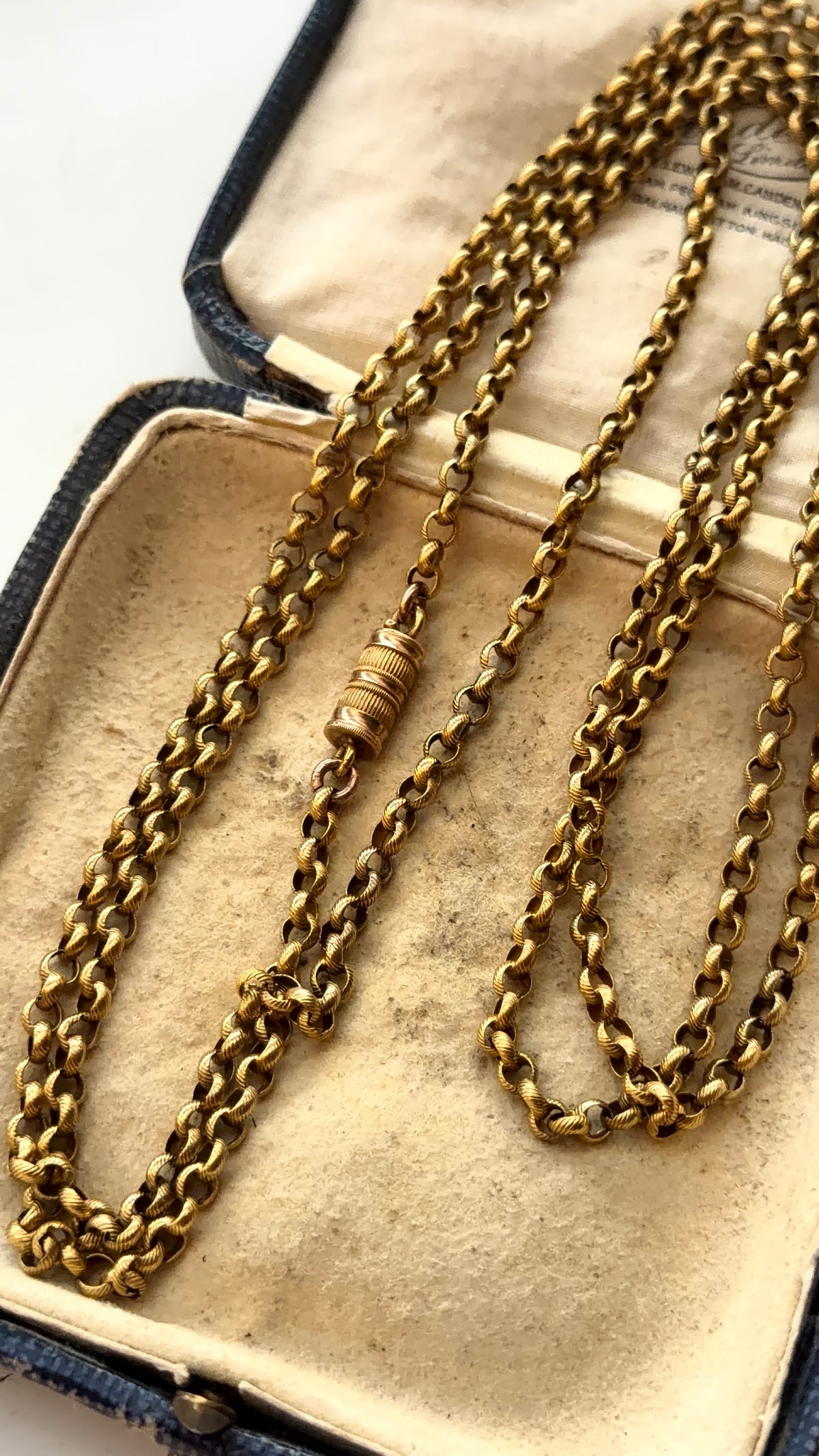 18ct Georgian chain