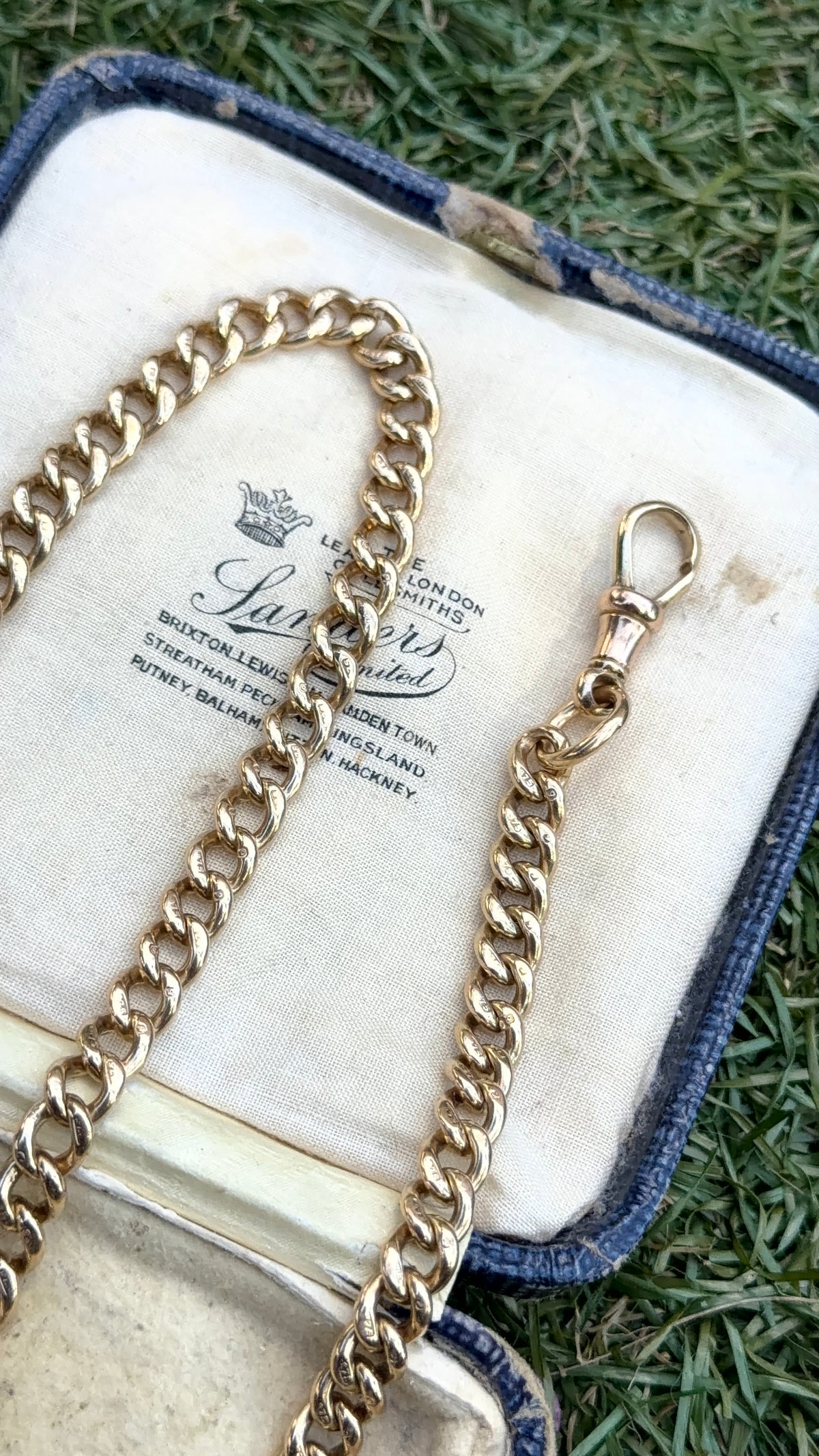 9ct yellow Albert chain