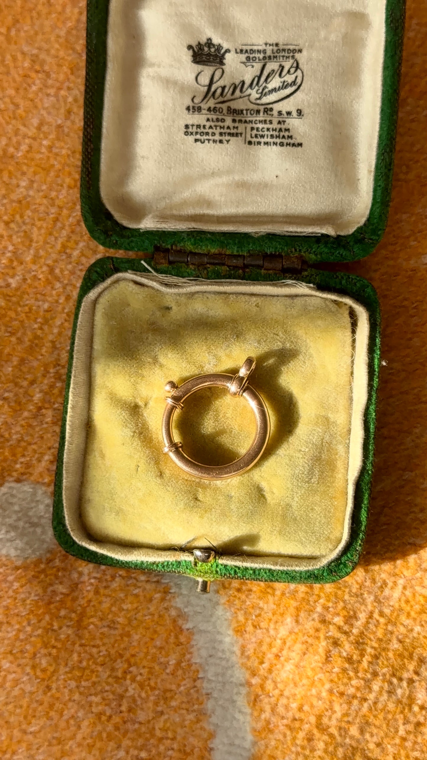 9ct XL bolt ring