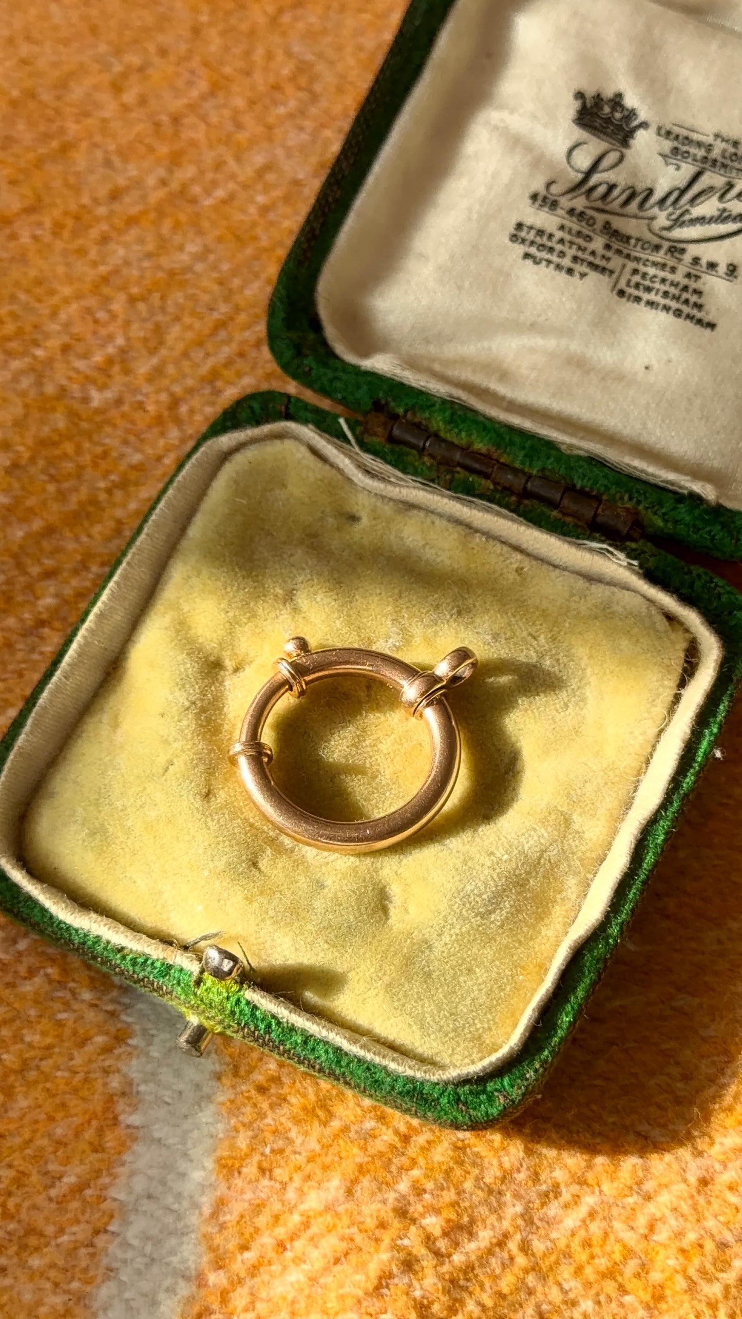 9ct XL bolt ring