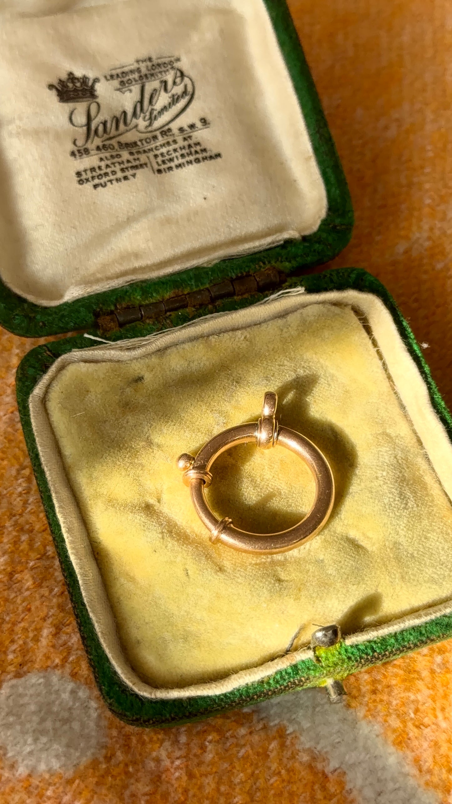 9ct XL bolt ring
