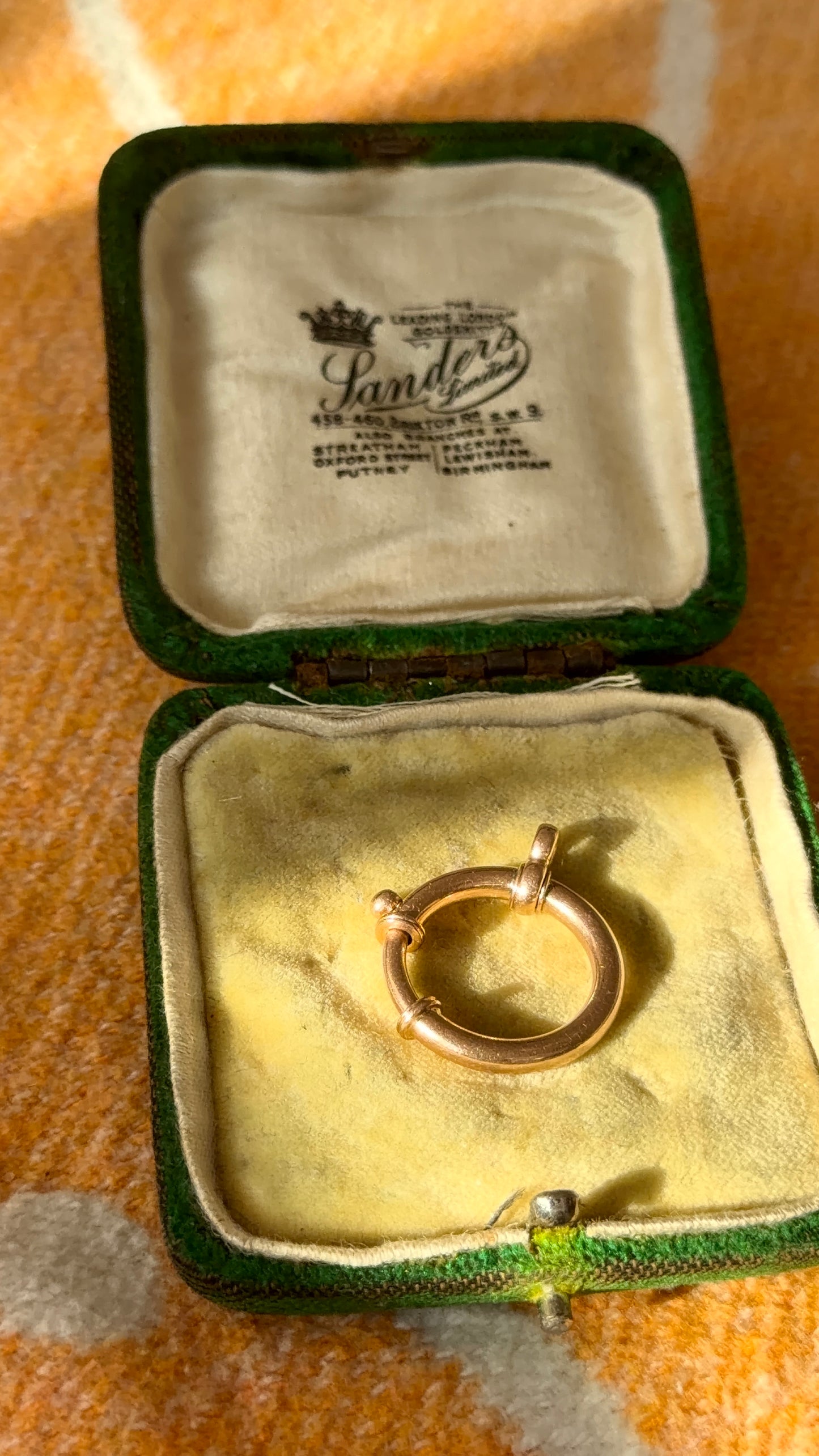 9ct XL bolt ring