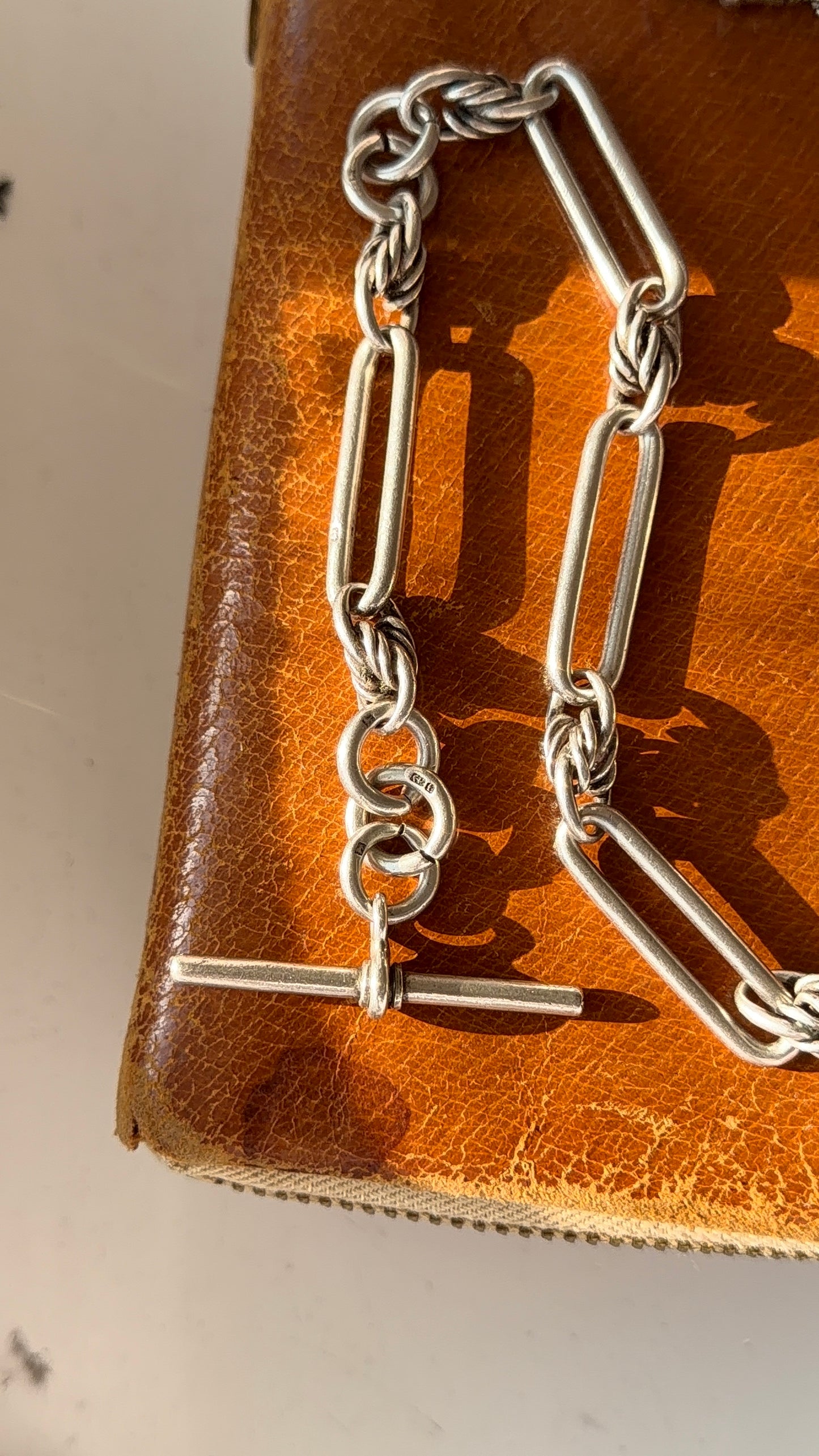 Antique Silver love knot trombone