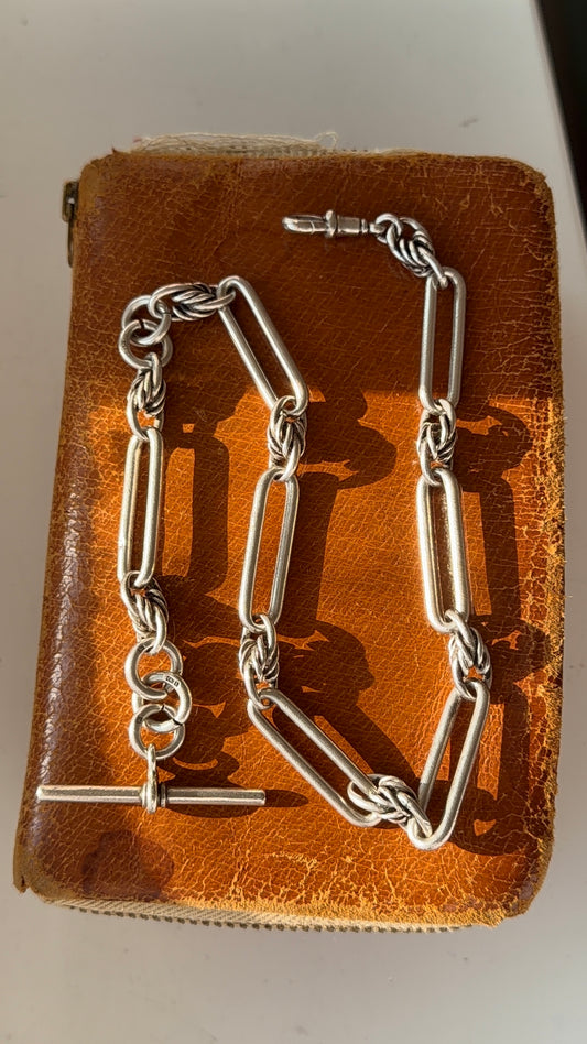 Antique Silver love knot trombone