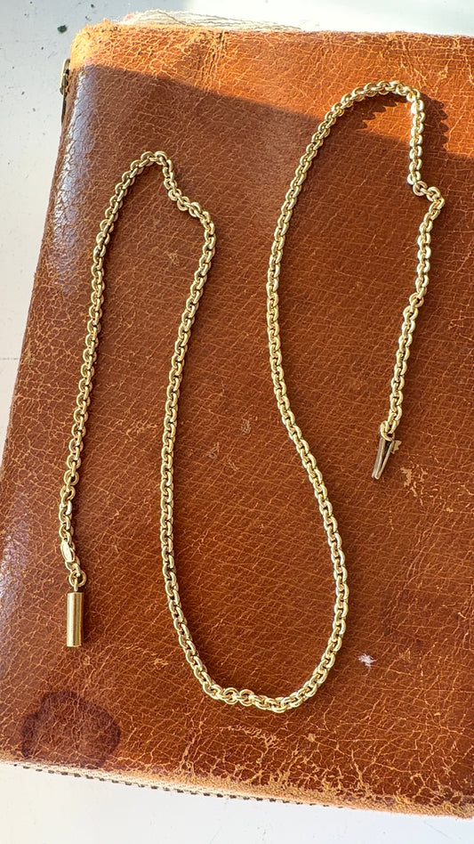 15ct Half Cable chain