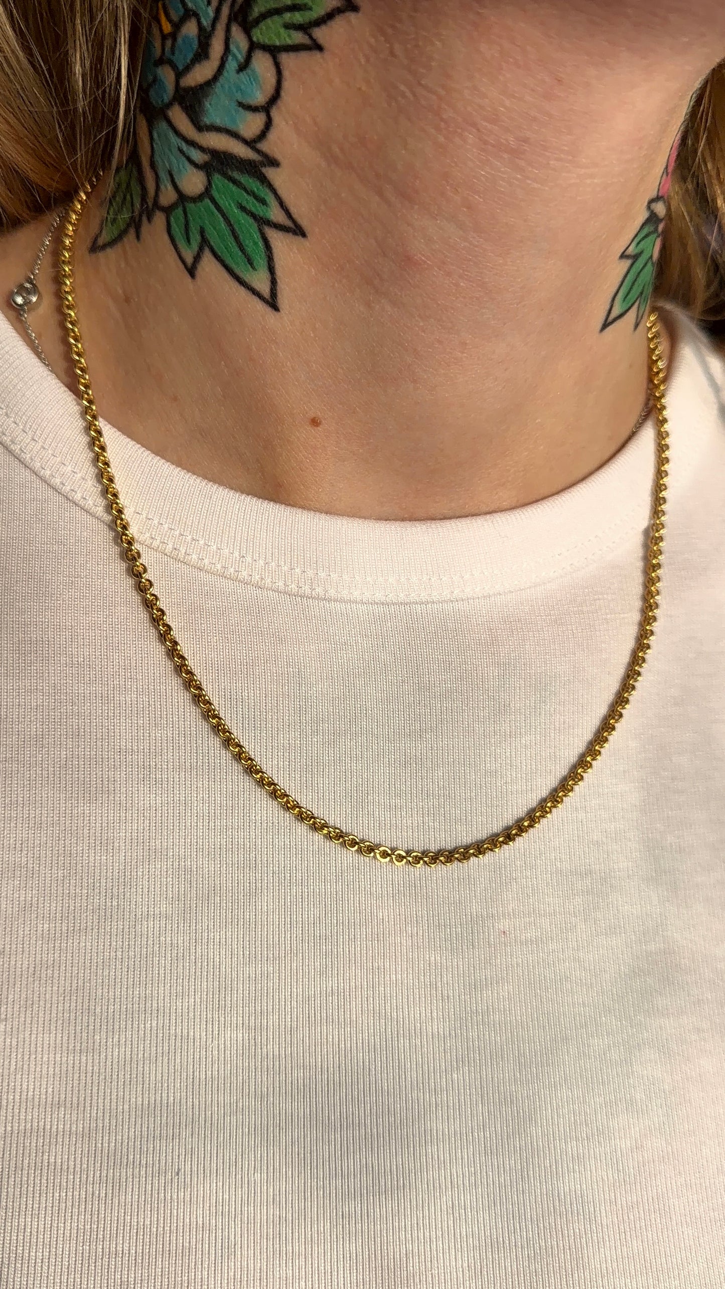 15ct Half Cable chain